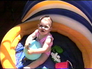 Her newest pool.