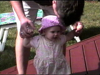 Ashlynn & her future Uncle Jamie.