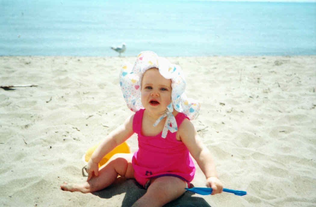 Her first trip to Port Stanley.