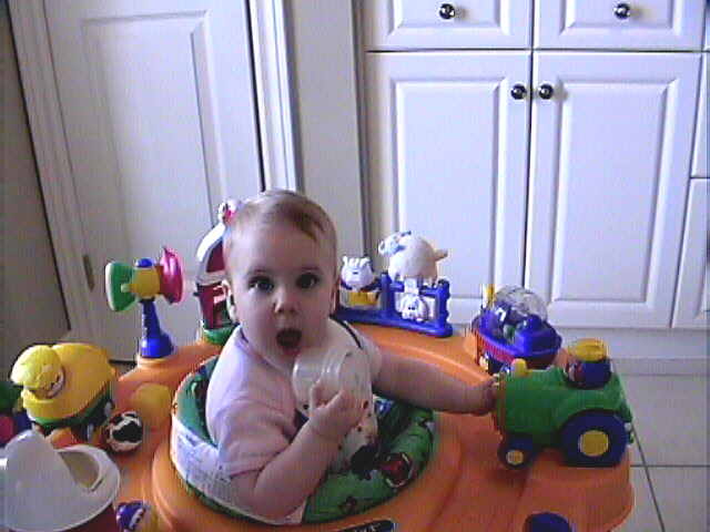 Caught her while she wasn't ready.