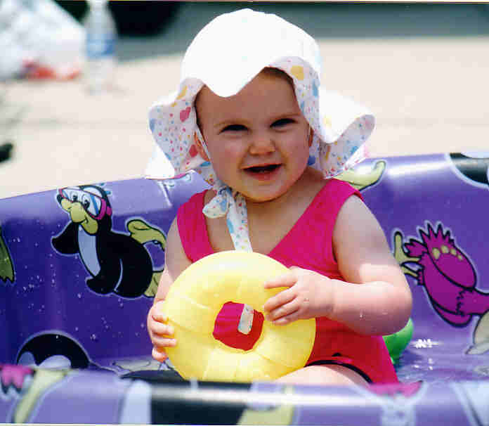 A great picture taken by her Grandpa Ray.