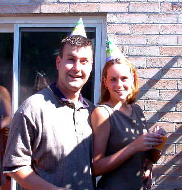 Aunt Raemie &  future Uncle Jamie- they became engaged on June 30th.
