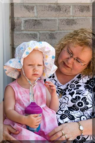 Grandma & Olivia