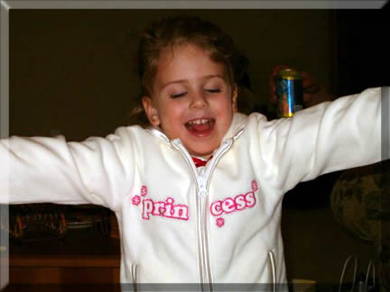 The little "princess" herself- It's official!