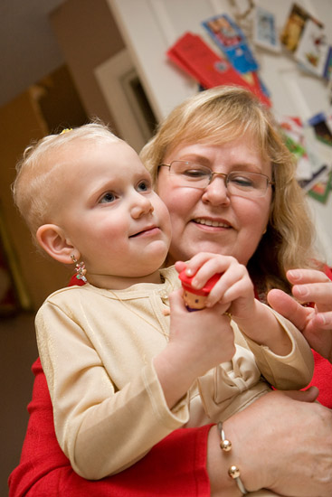 Olivia & her Grandma
