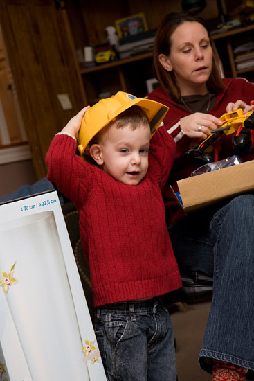 Here's Will- aka Bob the Builder