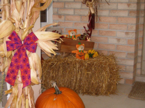 Front porch decorations