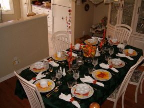 Grandma's table- it's loverly!